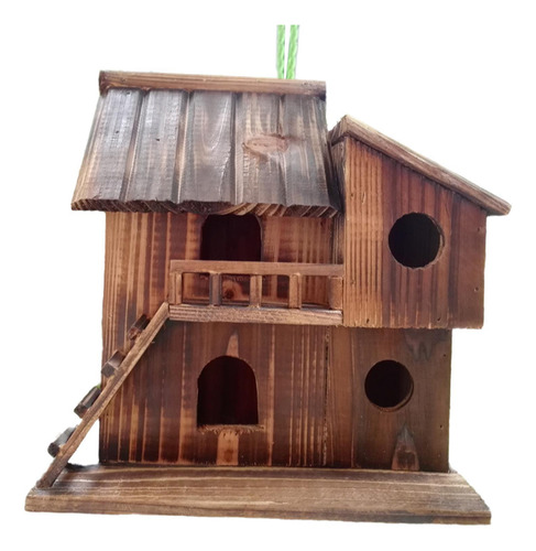 Casa Para Pájaros Para Exterior, Jaula Nido De Pájaro De L