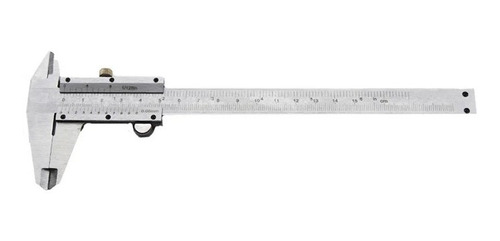 Calibrador Metálico Pie De Rey 150 Mm O 6 P + Estuche