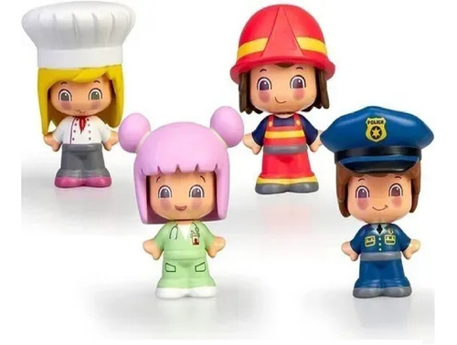 Imagen 1 de 6 de My First Pinypon Figura Bebe Profesiones Playking