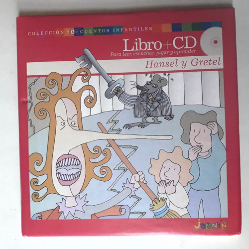 Cuentos Para Niños Hansel Y Gretel 1 Libro + 1 Cd