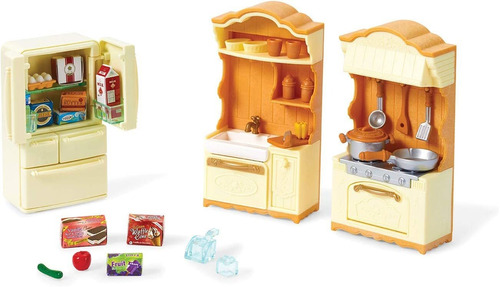 Set De Juegos De Cocina Calico Critters