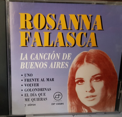 Rosanna Falasca Cd La Cancion De Bs As 