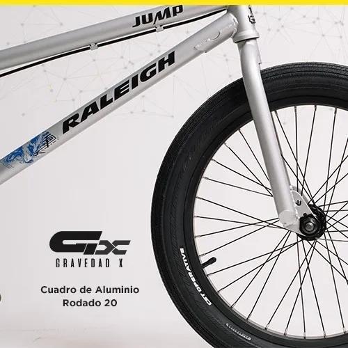 Bicicleta Raleigh Bmx Jumpx R20 Alum Casco Bici. Gravedadx 149.188