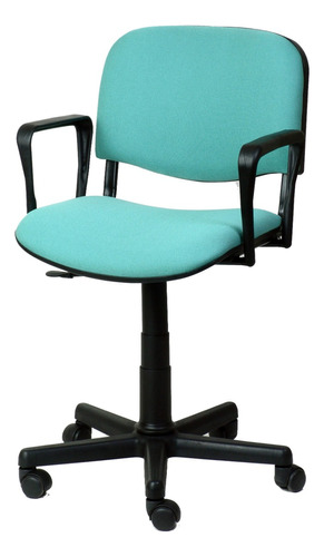 Silla Escritorio Juvenil Moderna Verde Aqua