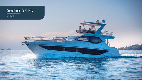 Imagem 2 de 9 de Sedna 54 Fly 2021 2 X Volvo Ips 800 Hp Diesel 189 Hrs