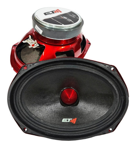 Par Alto Falantes Etm Red 6x9 Pol 220w Rms Cada 4 Ohms