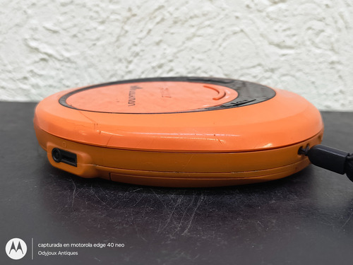 Discman Sony Walkman Portable D-ej622 Retro No Sirve Lector Naranja (Usado)