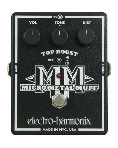 Pedal Electro Harmonix Micro Metal Muff Distorsion