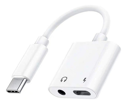 Imagen 2 de 10 de Adaptador Usb Tipo C A Puerto De Carga Tipo C Y Audio 3.5mm