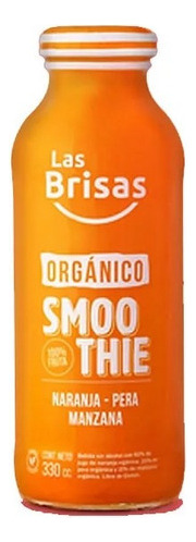 Smoothie Orgánico De Naranja - Pera - Manzana  100% Fruta