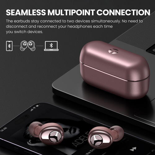 Fones De Ouvido Sem Fio Tranya T6 Com Áudio Adaptável Com