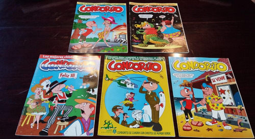 Pack 5 Revistas Condorito 7 (Usado)