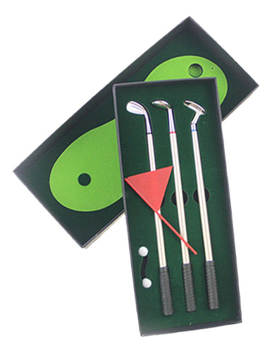 Juego De Regalo For Palos De Golf, Juego De Plumas De Golf,