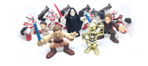 Figuras Star Wars Episodio Iii Batalla En Mustafar