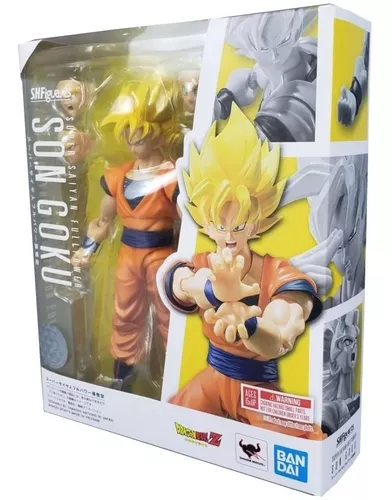 Boneco do goku articulado super sayajin 2 fullpower