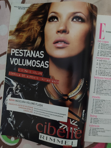 Revista Elle Portugal Fevereiro De 2006 Kate Moss (Usado)