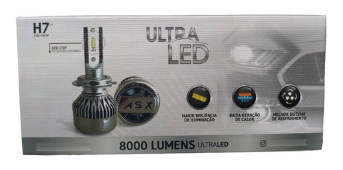 Imagem 6 de 6 de Ultra Led 8000lms 6000k 70w Asx Chip Csp Lampada Led Asx 70w