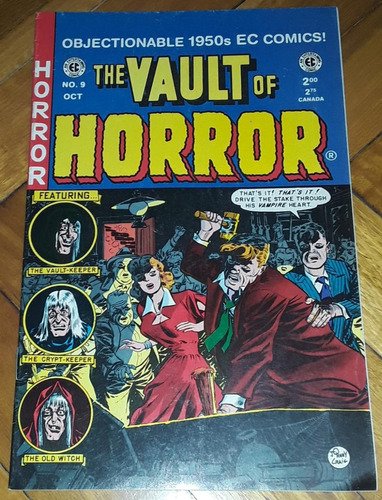 The Vault Of Horror Revista Comic Terror Clasico Ec Comics 9