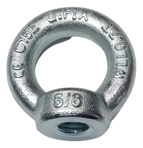 Porca Olhal Suspensão 5/8 Rosca Unc 700kgf - 30 Unidades