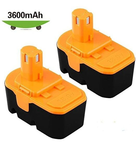 [actualizado 3600 Mah] P100 Reemplazo Para Bateria Ryobi 18v