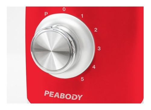 Licuadora Peabody Pe-ln805 1.75 L Roja C/ Jarra De Vidrio P1 Color Rojo
