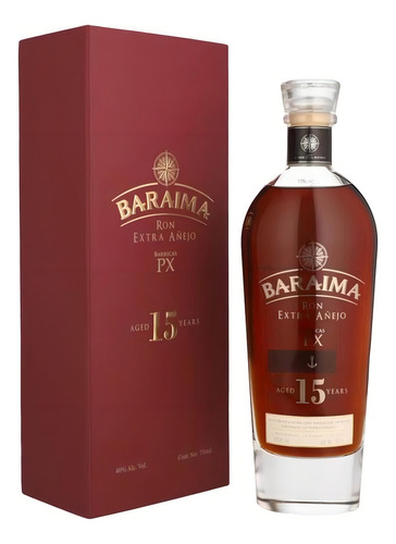 Pack De 6 Ron Baraima Extra Añejo 15 Años 750 Ml