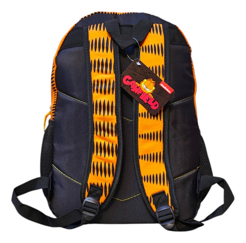Mochila Infantil Primaria Garfield Hate Mondays Fotorama Naranja Impresión
