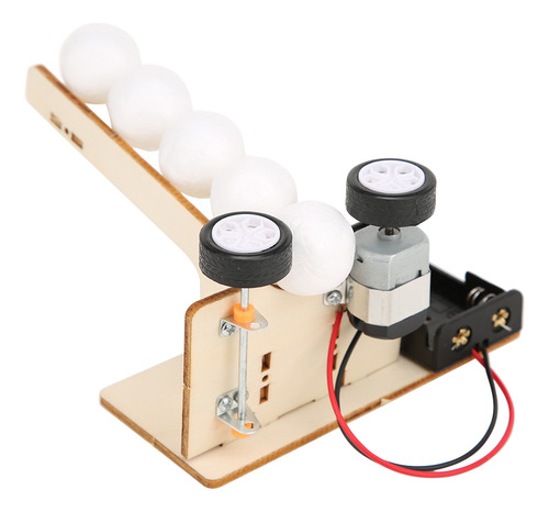 Máquina De Bolas De Madera Funny Kid, Eléctrica, Para Lanzar