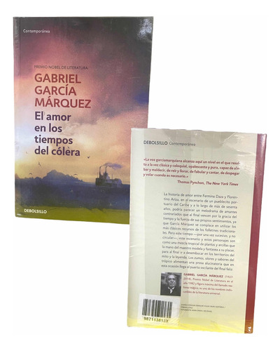 Libro Amor En Los Tiempos Del Cólera Gabriel García Márquez