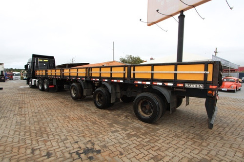 Imagem 7 de 15 de Mb Actros 2546 6x2 Engatada Carreta Carga Seca Vanderleia