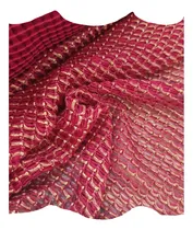 Comprar Tela Red De Lurex Bordó Dorado Red Lurex
