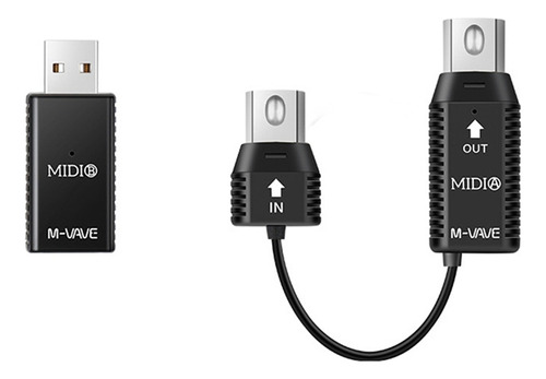 E De Adaptador Midi Inalámbrico Interfaz Usb Din Inal E