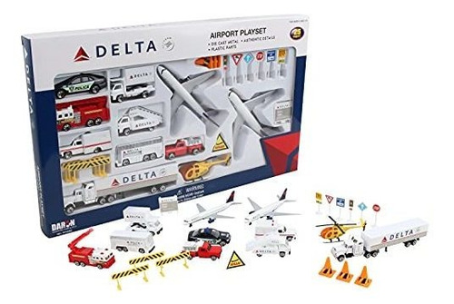 Aviones  Delta 25pc. Juego De Aeropuerto