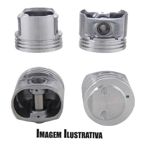 Pistao Motor Vw Gol 1.6 8v 06/ Gol G5 C/anel Flex 050 Origin