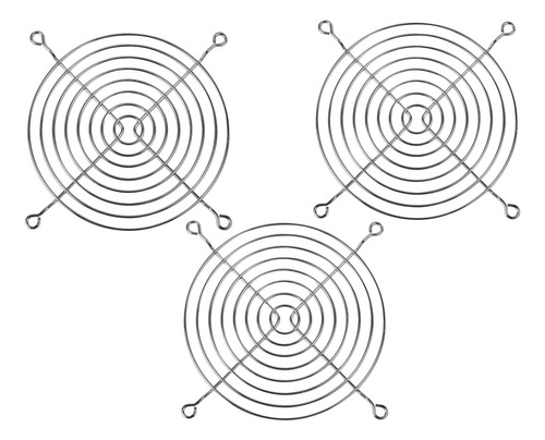 Pack 3 Rejillas Para Ventiladores De 120mm.