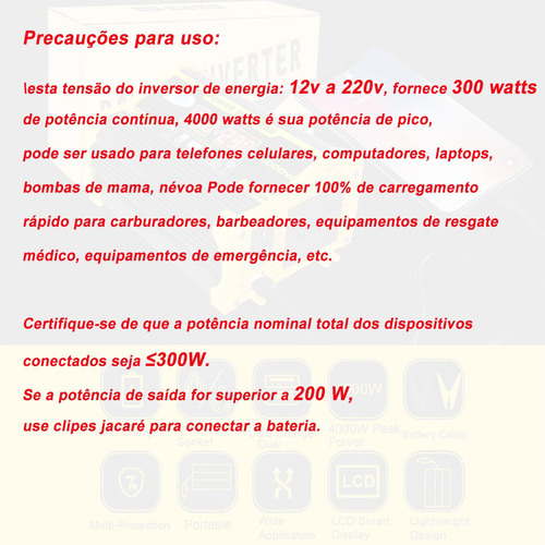 Inversor De Voltaje De Panel Solar 2024 Convertidor 4000w C.
