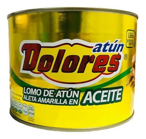 Atun Dolores Con Aceite (2 Latas) De 1.88kg C\u