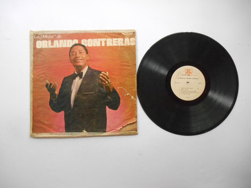 Orlando Contreras Lo Mejor Lp Vinilo Edicion Colombia 1970