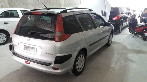 Peugeot 206 Sw 1.4 Completa Parc No Cartão De Cred