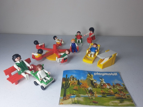 Playmobil Parque Figuras Vintage 1974 Set Casi Completo 