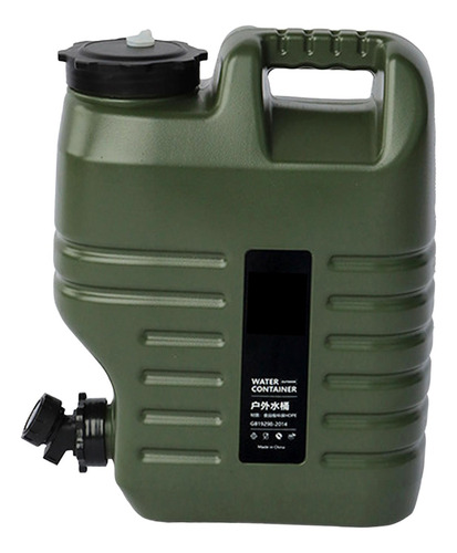 Tanque De Almacenamiento De Agua Portátil Con Verde 12l