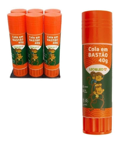 Cola Em Bastão 40g - Leo&leo 