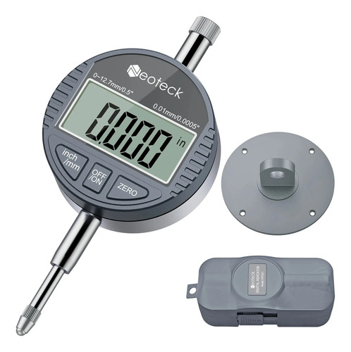 Reloj Comparador Micrometro Digital Neoteck 0-12.7mm Caja