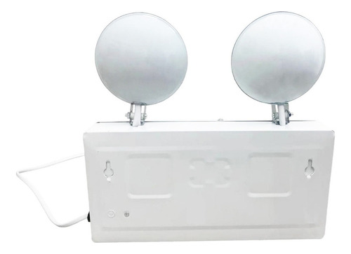 2x Lámparas Emergencia Led Focos Recargable 220v