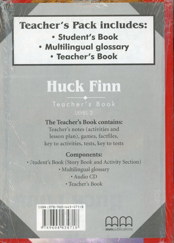 Huck Finn - Tch's - Mitchell H.q, de MITCHELL, H.Q.. Editorial Mm Publications, tapa blanda en inglés, 2008