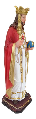 Imagem Cristo Rei 30 Cm - Resina