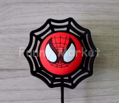 Adorno Hombre Araña Spiderman Topper Antena De Auto Spider