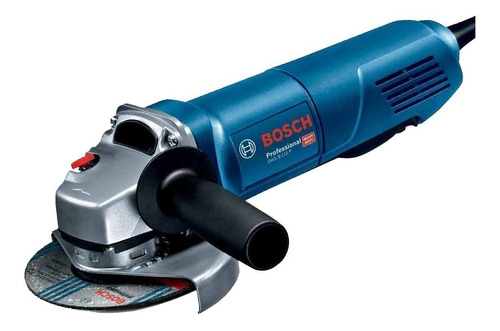 Imagen 2 de 10 de Amoladora Angular 115mm Bosch Professional Gws 8-115 P 800w
