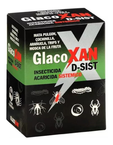Insecticida Acaricida Sistemico Glacoxan D-sist X 60 Cm3