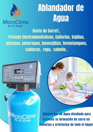 Ablandador De Agua Automático Elimina Sarro Dureza